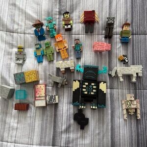 Large Minecraft collection. - Multicolor